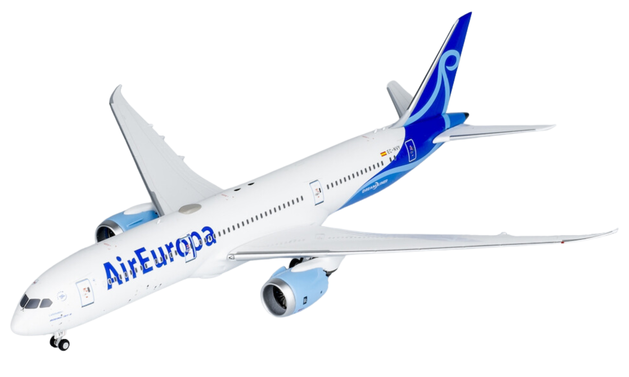 Maqueta Boeing B787-9 Dreamliner Air Europa / Norse Atlantic Airways EC-NVY 1/400